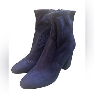 Steve Madden Deep Blue Heeled Boots